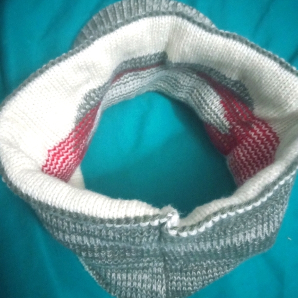 D&Y SockMonkey Beanie Hat Visor Combo One Size Fits Most Unisex 100% Acrylic - Picture 4 of 6